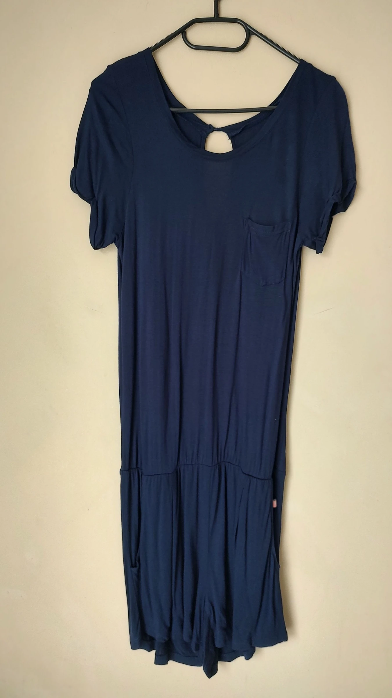 Combi short d'été légère bleu marine - Taille 36/S